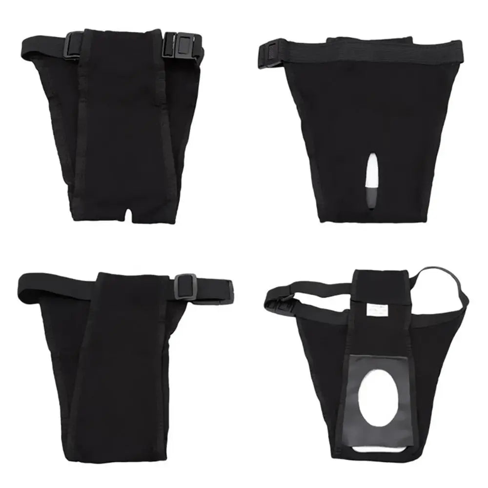 Washable dog diapers and adjustable pants set, ideal for incontinence, puppy training, female heat