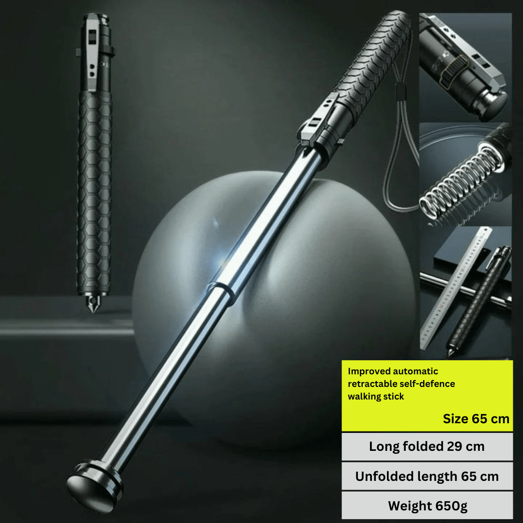Ergonomic adjustable hiking pole, unisex design, a lightweight travel accessory for outdoor use.