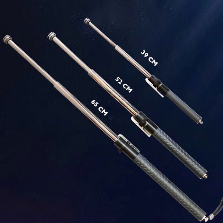 Anti-slip grip trekking pole, alloy steel, enhances stability for any outdoor gear enthusiast.