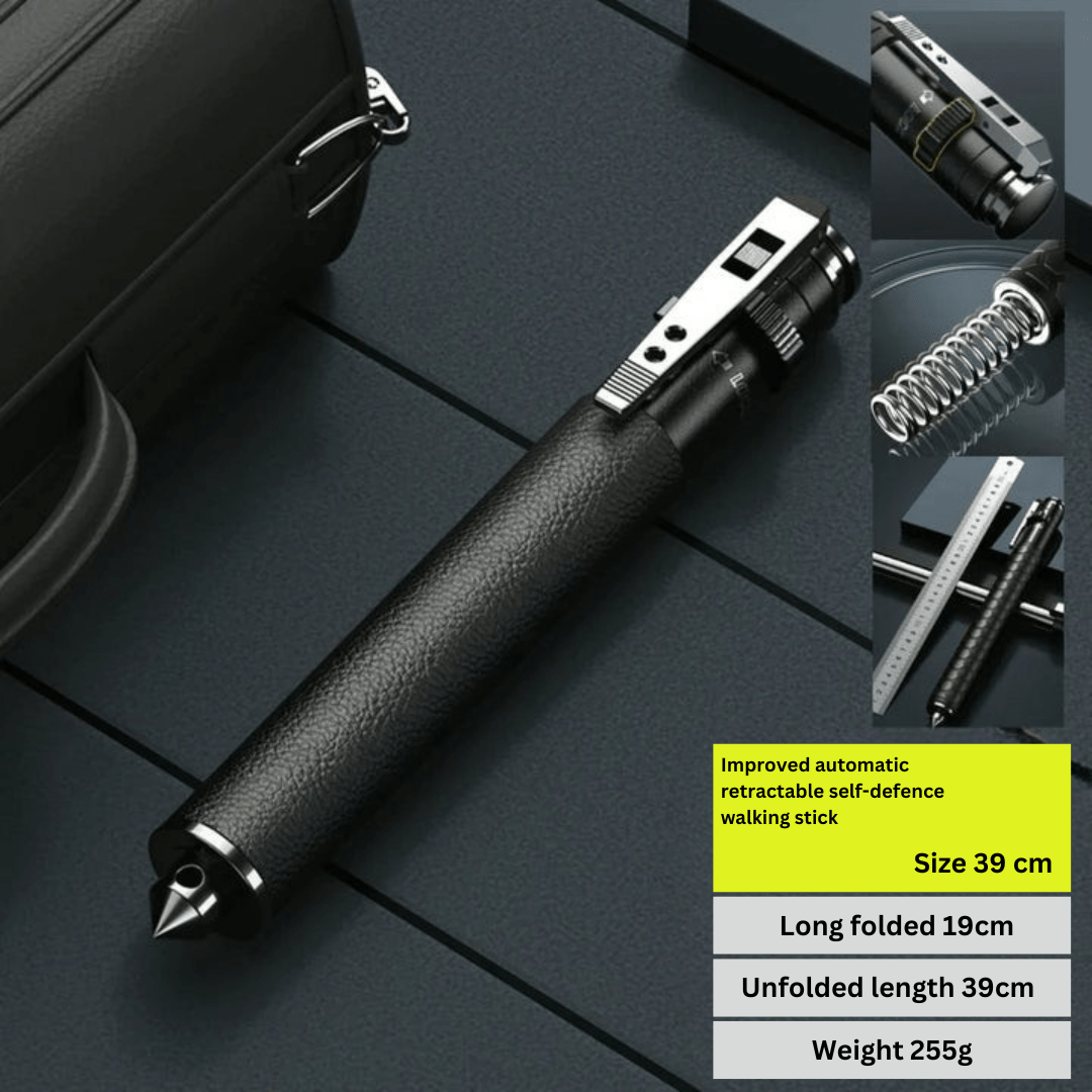 Adjustable hiking pole, anti-slip handle, essential outdoor gear for adventurers seeking stability.