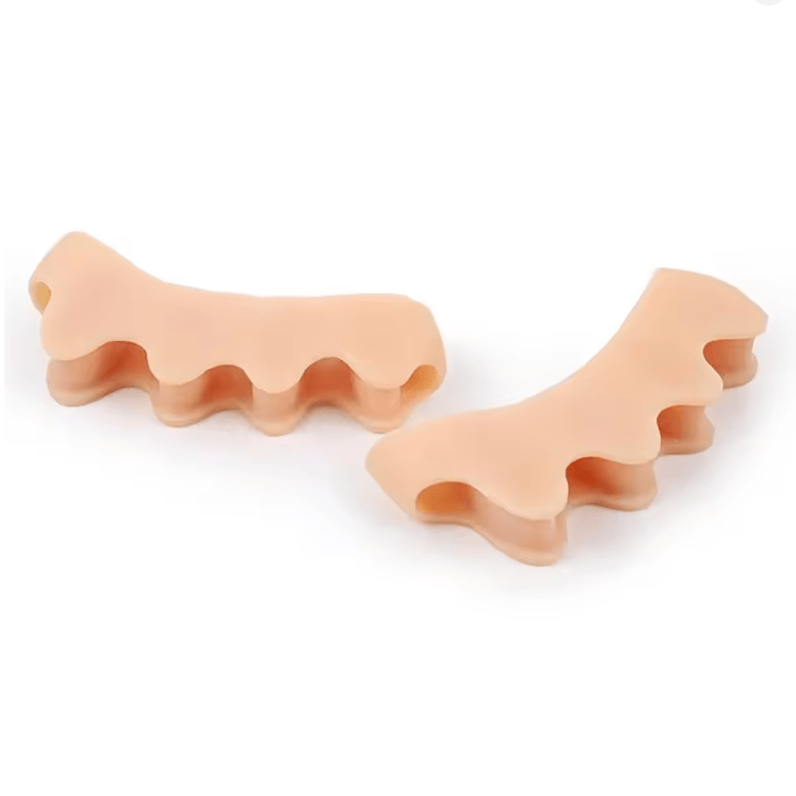 Lightweight, adjustable toe straightener for comprehensive foot care & hammer toe pain management.