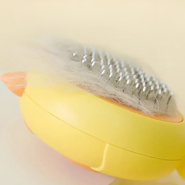 Ergonomic anti-static grooming brush, perfect for detangling hair and pets