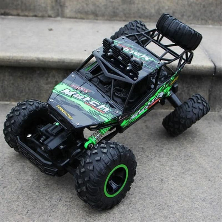 Adults enjoying an Off-Road RC Truck competition. A fun and engaging remote control hobby.