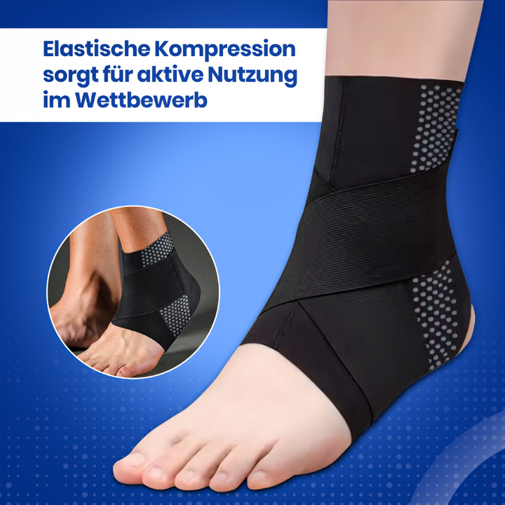 Injury prevention ankle brace for athletes, ensuring comfort & stability on the field.