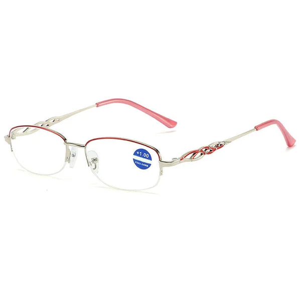 Durable & flexible multifocal reading glasses with anti-blue light filter, essential for clear daily vision.