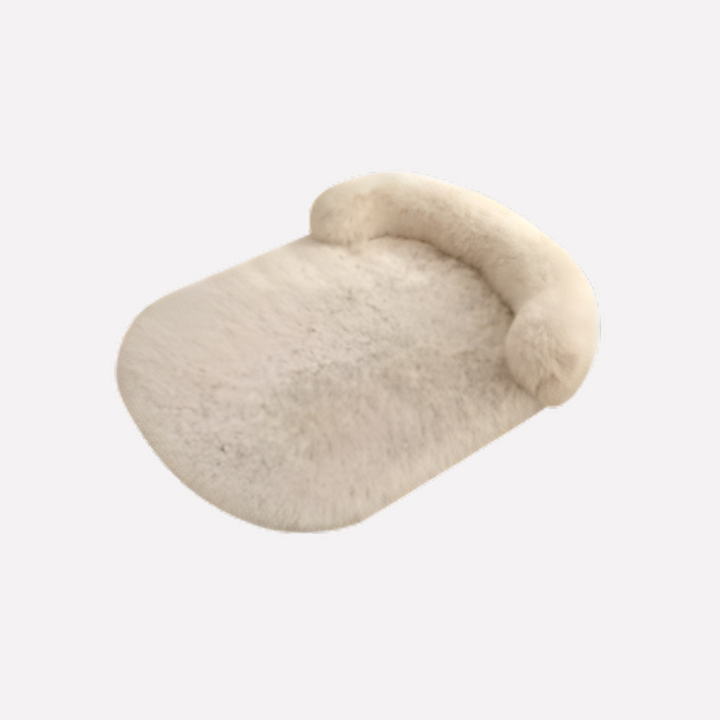 Luxurious comfort cat bed, washable and anti-slip, ensuring pet safety and coziness