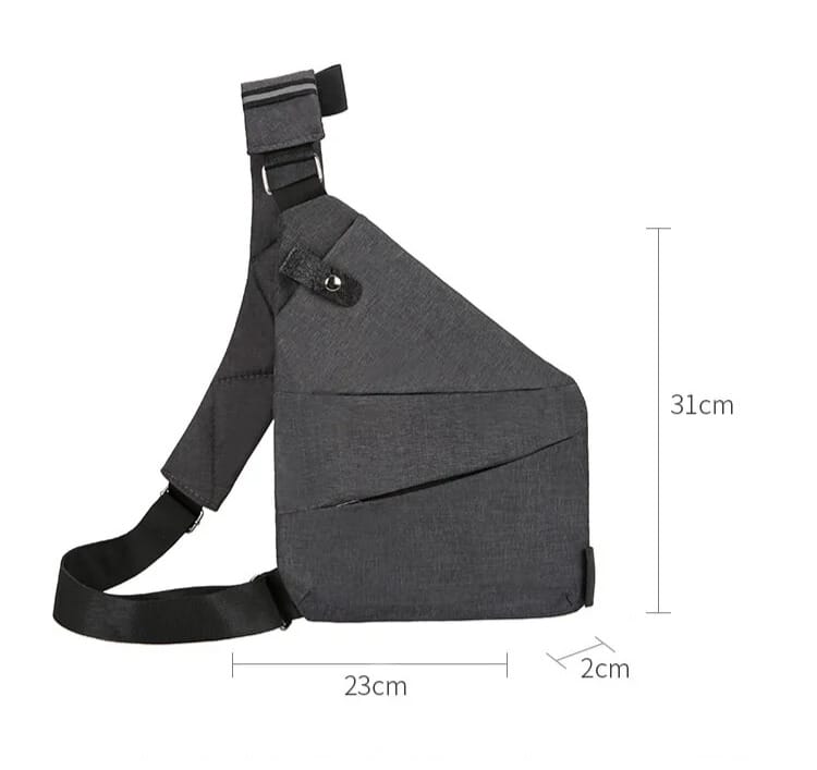 Anti-theft commuter bag, offering secure storage and hands-free convenience for daily carry.