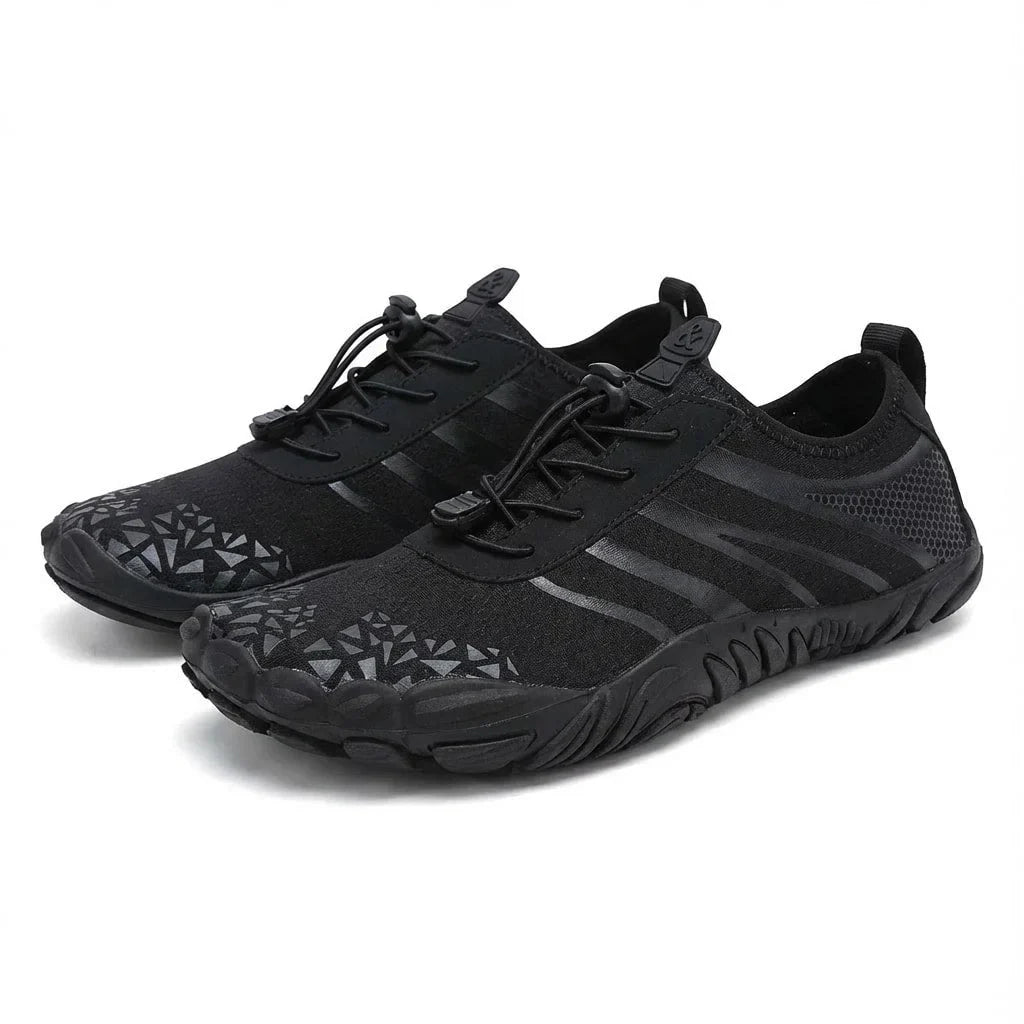 Flexible non-slip sole of unisex barefoot comfort shoes, designed for natural movement & everyday walking.