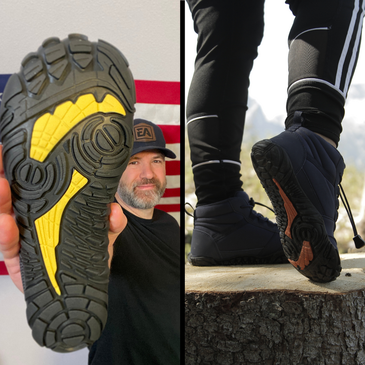 Breathable minimalist barefoot shoes, perfect for natural walking & everyday wear.