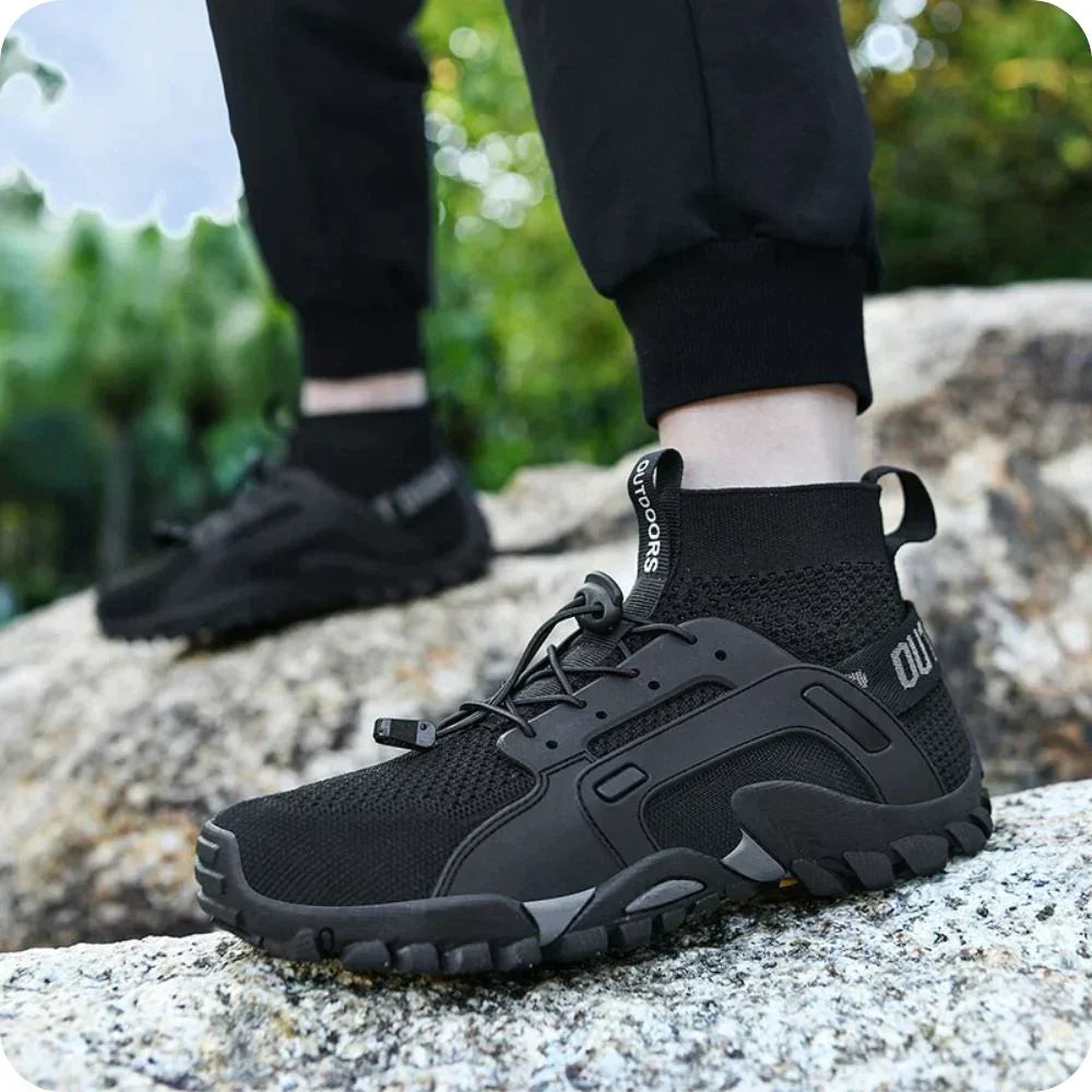 Lightweight minimalist barefoot shoes with wide toe box for everyday comfort.