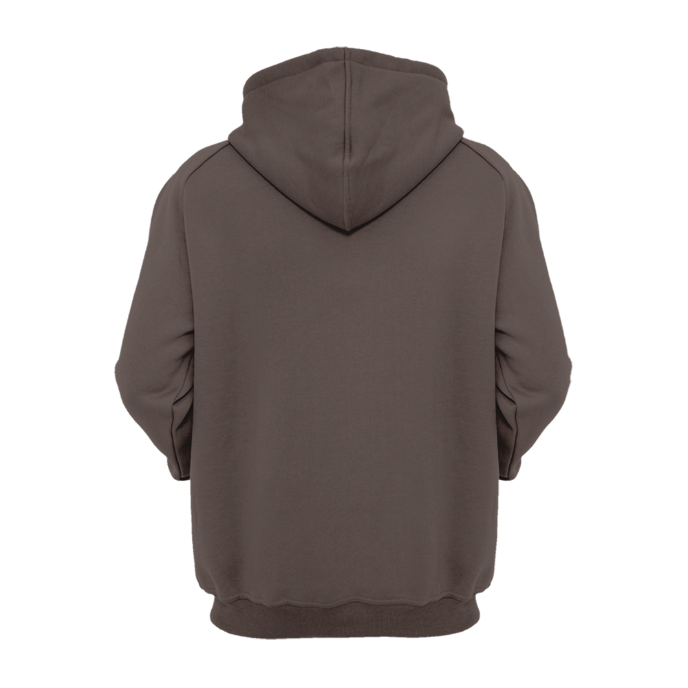 Black unisex hoodie with a bold labrador dog print, comfortable cotton blend for pet owners.