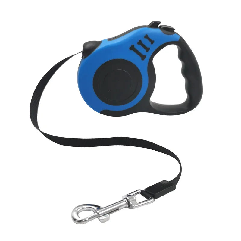 Nylon collapsible brown dog leash, essential pet gear for outdoor adventures.