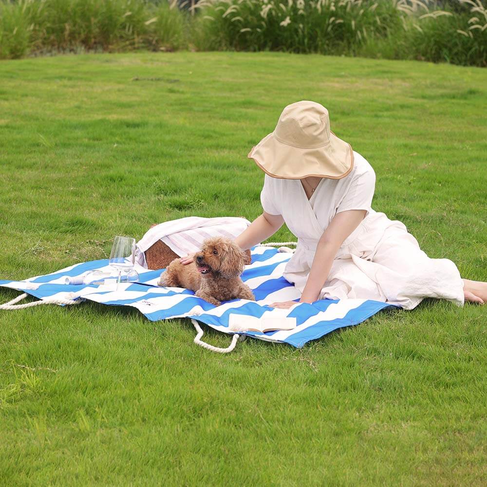 Dog supplies: multi-functional pet car seat cover & picnic blanket, for comfortable pet travel