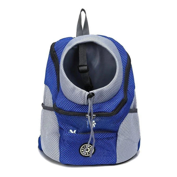 Compact yet roomy pet travel carrier backpack, an essential dog accessory for any adventure.