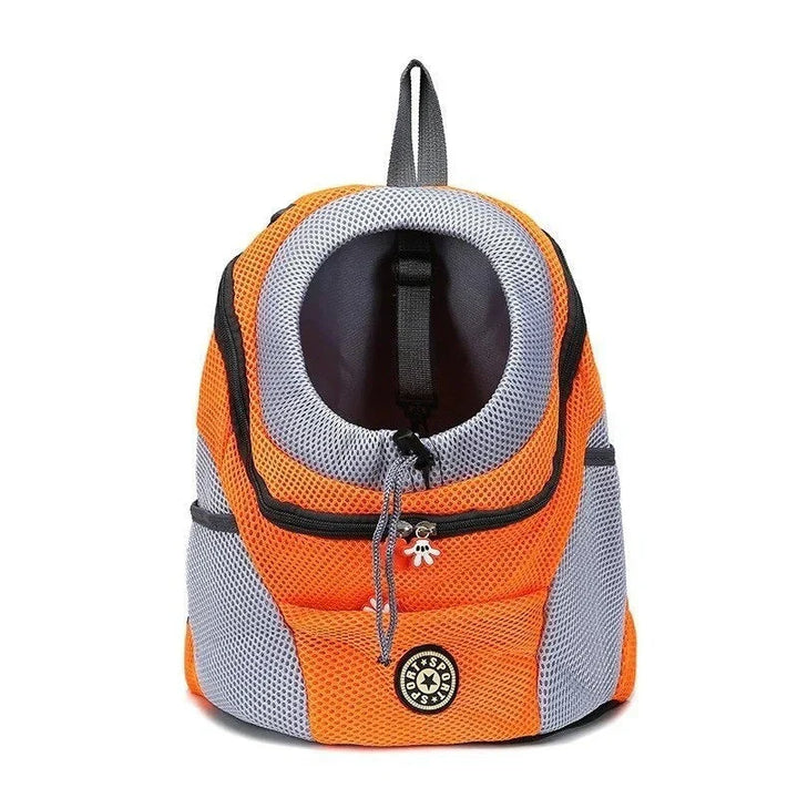 Multipurpose travel dog backpack designed for ease of use, making pet transport simple and safe.