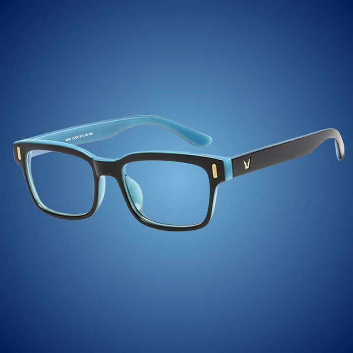 Vision care computer glasses. Unisex blue light blockers, anti-fatigue for extended screen time.