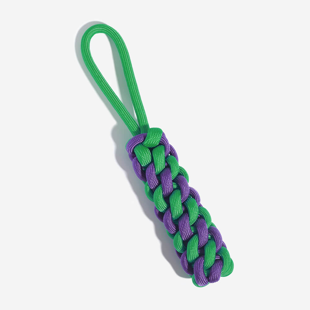 Pet supplies: braided rope stick dog toy for chewing, tugging, and interactive play sessions.