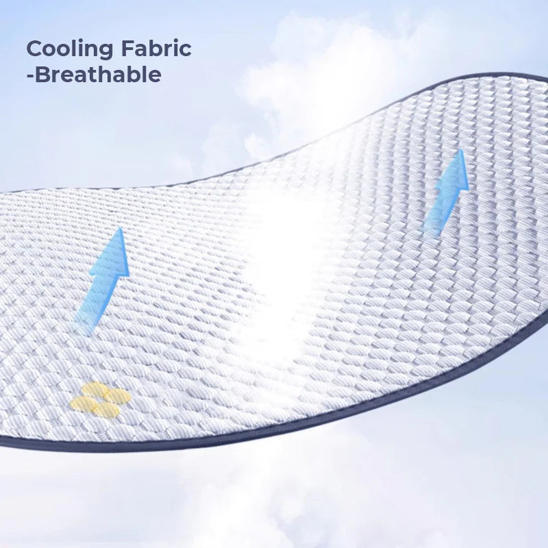 Washable car seat protector designed for interior protection, suitable for all car types.