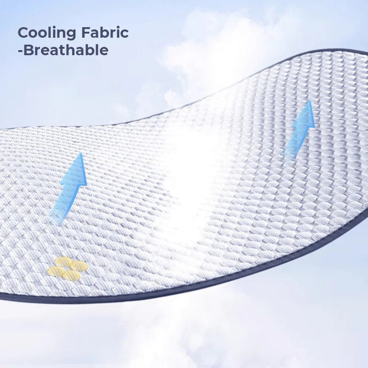 Washable car seat protector designed for interior protection, suitable for all car types.