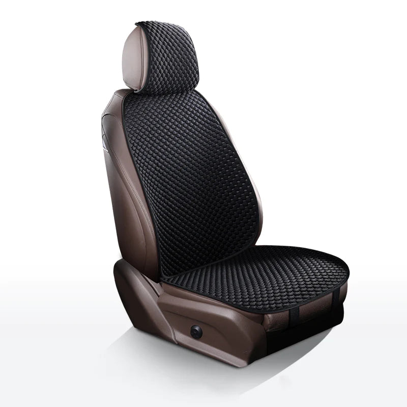 Auto accessory: breathable car seat protector, offering comfort and durability for daily use.
