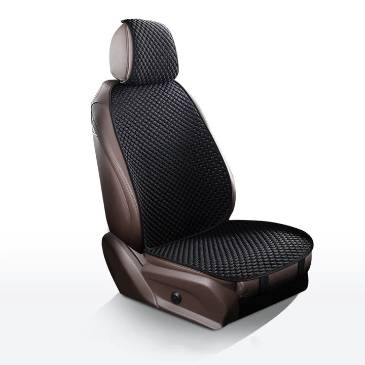 Auto accessory: breathable car seat protector, offering comfort and durability for daily use.