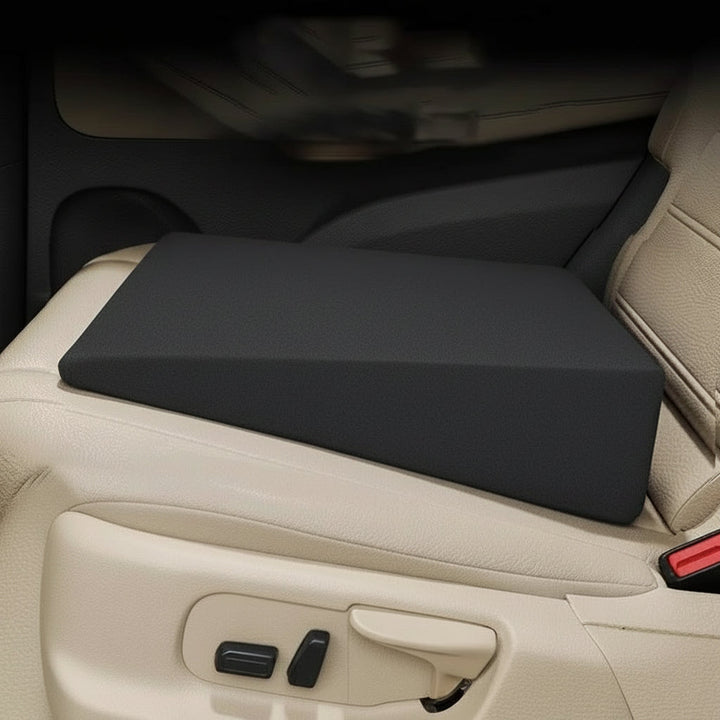 Premium auto interior car accessory: memory foam seat booster for comfort & posture support.
