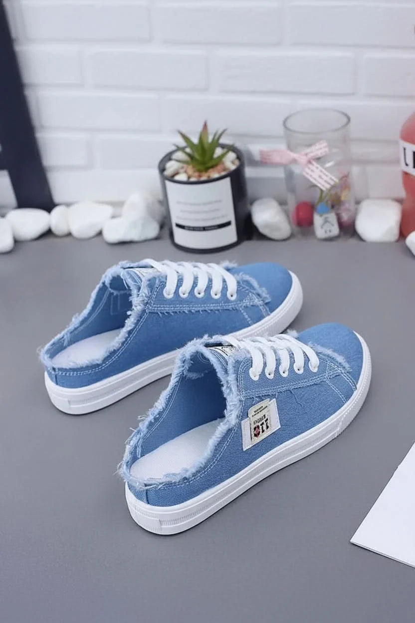 Unisex casual high-top lace-up sneakers for everyday style & comfort.