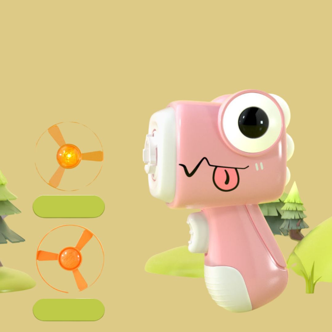 Unisex pet toy: dino frisbee launcher, an interactive cat toy for hours of playful exercise.