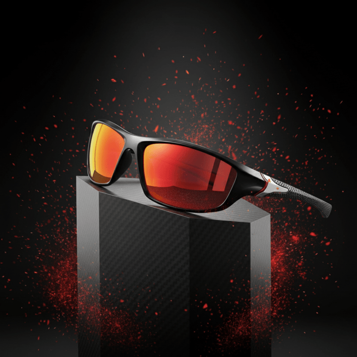 Unisex Chester sports sunglasses with UV400 protection, ideal for cycling and outdoor activities.