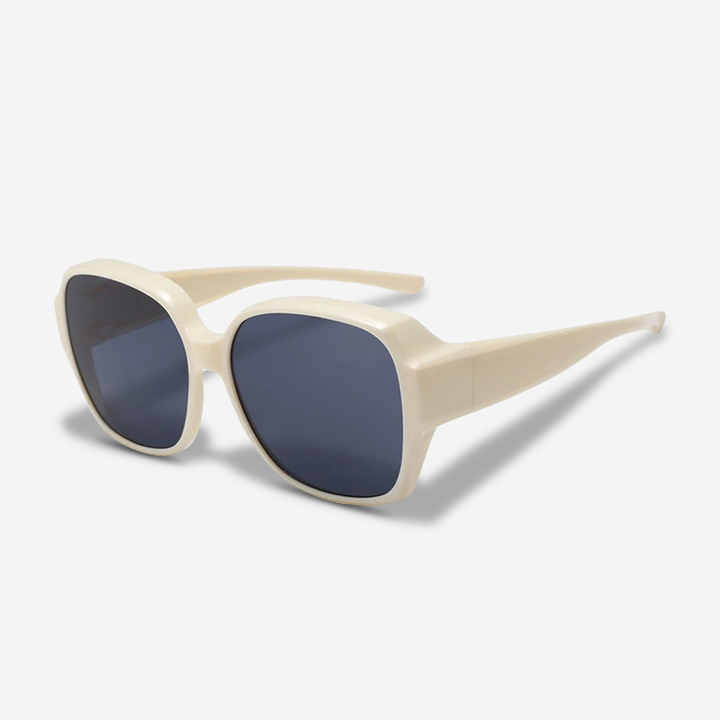 Premium unisex clip-on sunglasses deliver UV400 protection and enhanced vision clarity for prescription eyewear users.