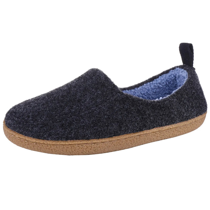 Unisex Cloudwalk non-slip house slippers, felt-lined for warmth & ultimate comfort. Cozy autumn/winter footwear.