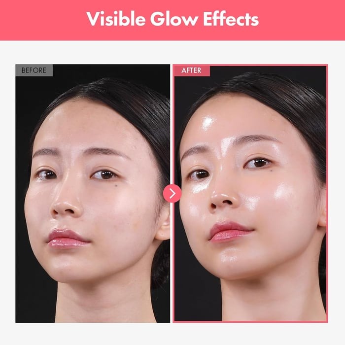 Close-up of the hydrating collagen facial mask texture. K-Beauty anti-aging treatment for radiant, youthful skin.