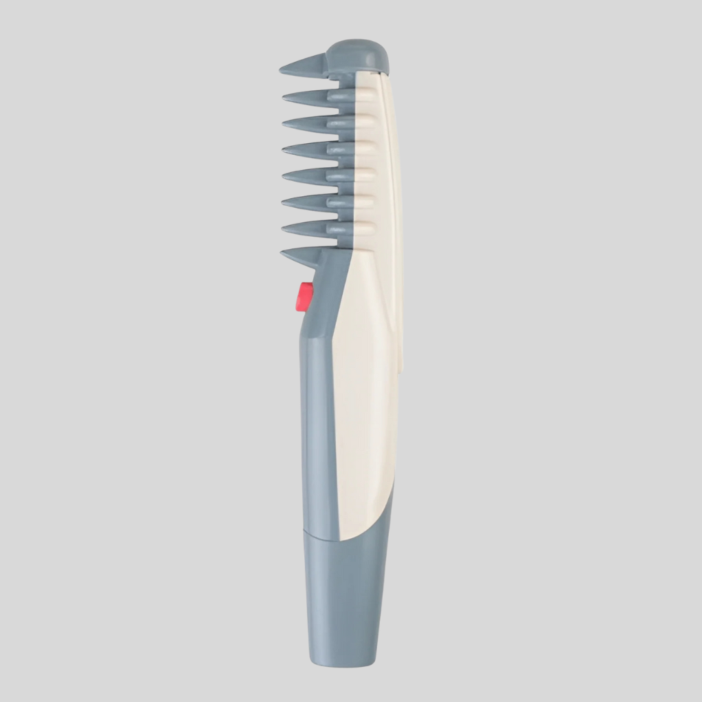 Versatile cordless hair clipper and beard trimmer, promoting quiet, easy personal care grooming.