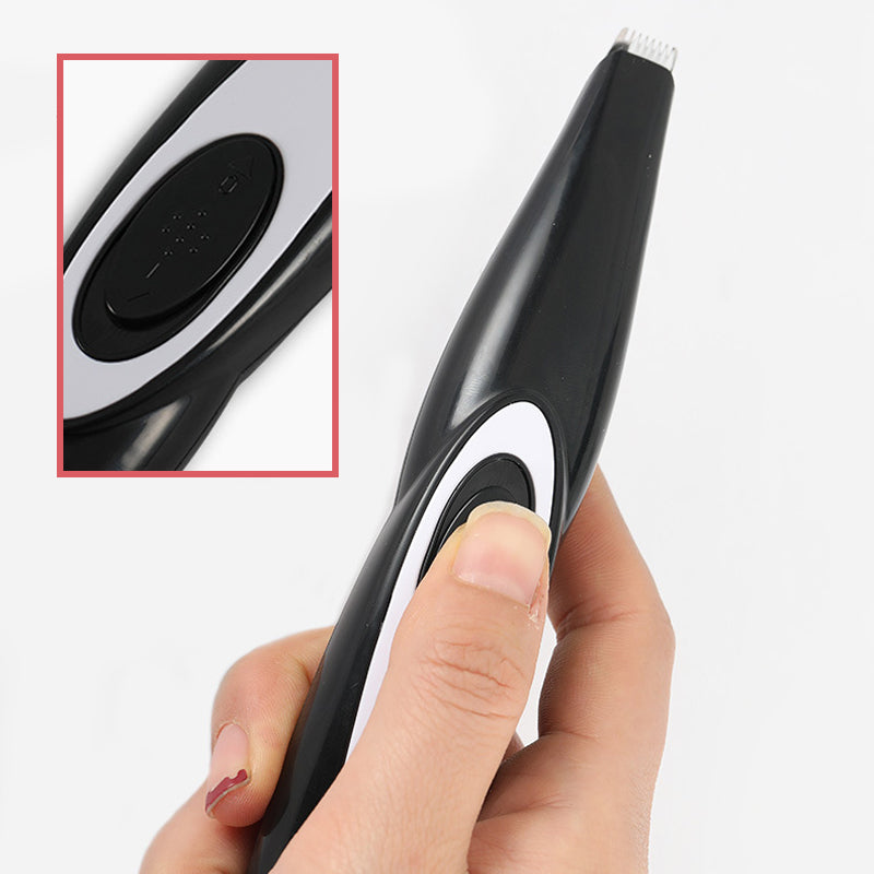 Pet grooming tool: cordless precision trimmer for small areas