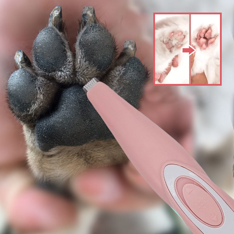 Quiet cordless pet trimmer for stress-free full body and detail grooming