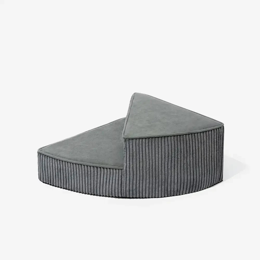 Washable corduroy spiral dog stairs, providing joint support for pets