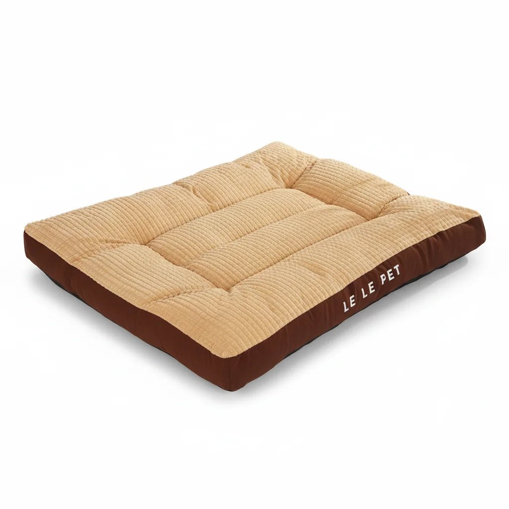 Unisex cozy pet bolster bed for dogs and cats, orthopedic support, washable fleece cover