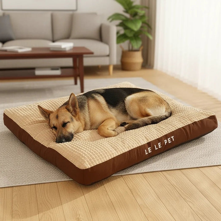 Orthopedic pet cushion for pets, washable bolster bed, comfortable and supportive