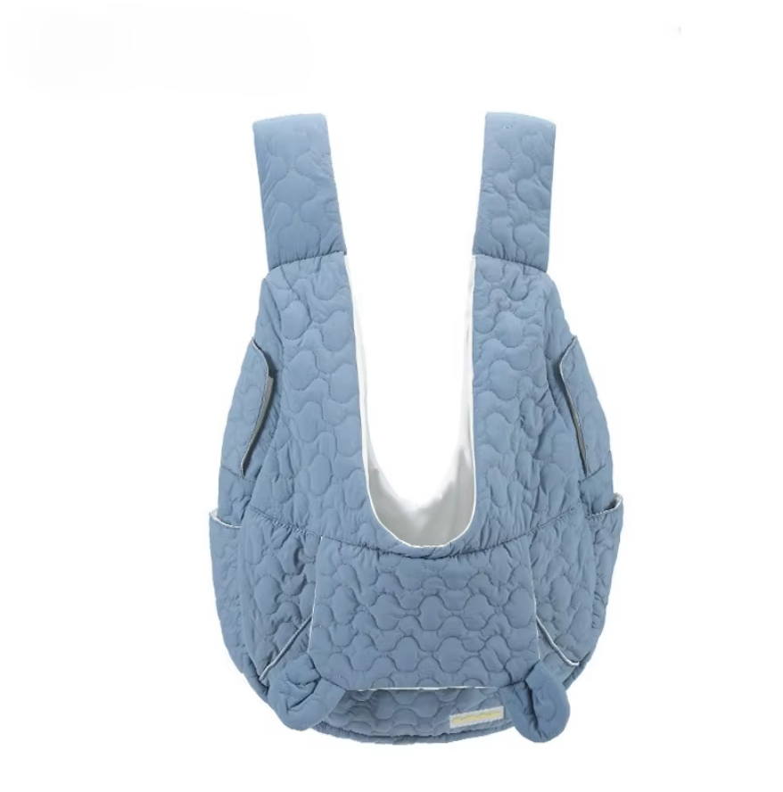 Small pet carrier vest, cat rucksack, cozy and hands-free for easy pet travel