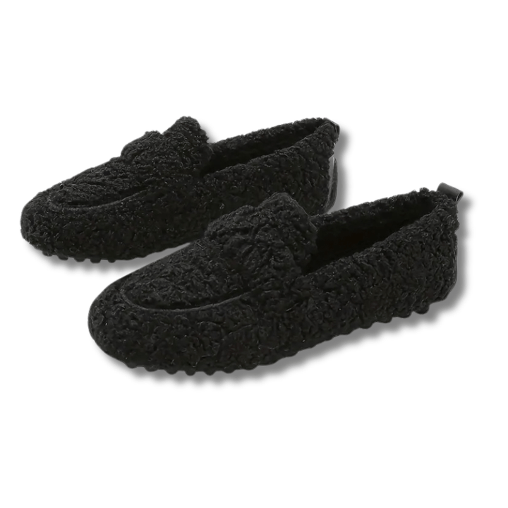 Soft, warm unisex winter house shoes. Cozy indoor slippers providing ultimate foot warmth & comfort for relaxation.