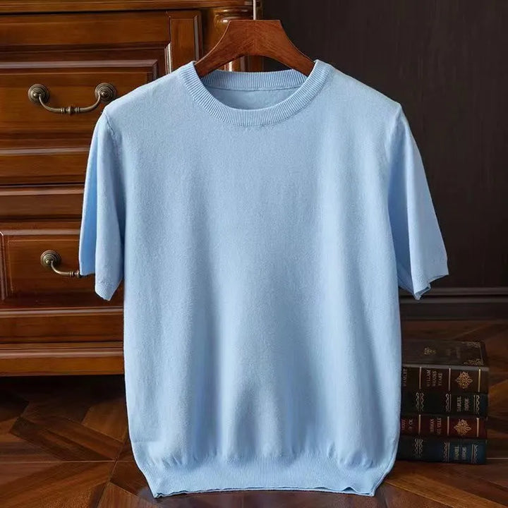 Basic unisex crew neck tee, a wardrobe essential. Luxuriously soft cotton ensures all-day comfort & style.