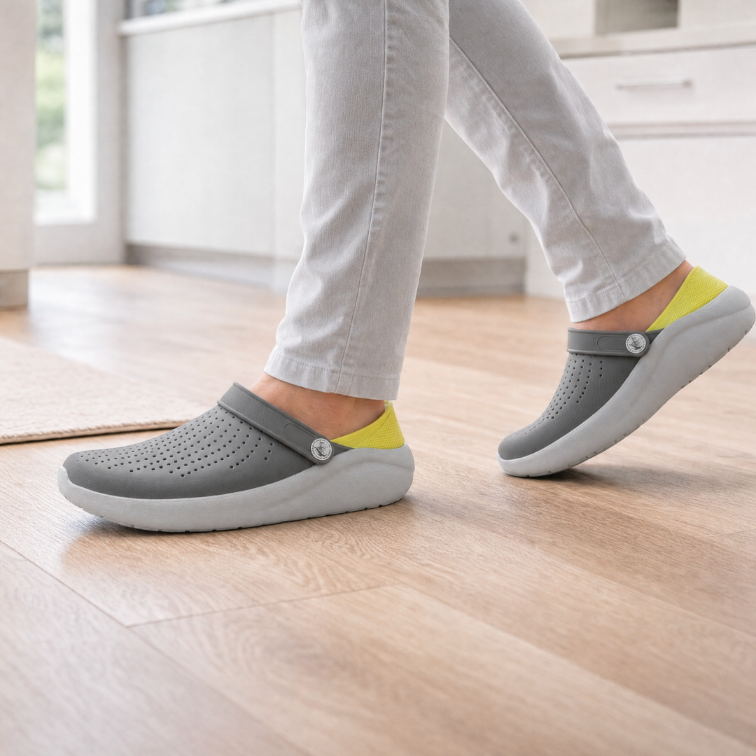 Padded unisex comfort sandals, ideal for walking & foot support.