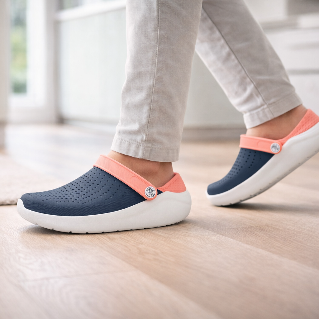 Casual unisex sandals, lightweight & breathable, offering arch support.