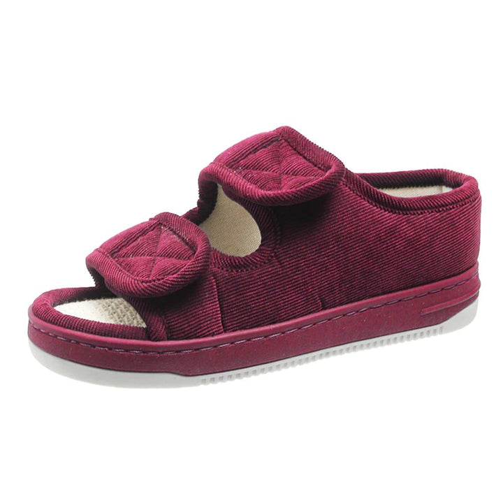 Walking sandals: unisex comfort footwear for swollen & sensitive diabetic feet. Adjustable wide fit.