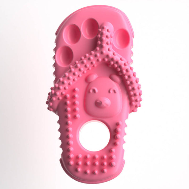 Dog dental chew slipper toy, a durable and waterproof pet supply for endless playtime