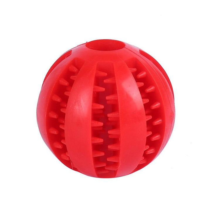 Dog health: Dental treat dispenser chew ball, an engaging interactive dog toy