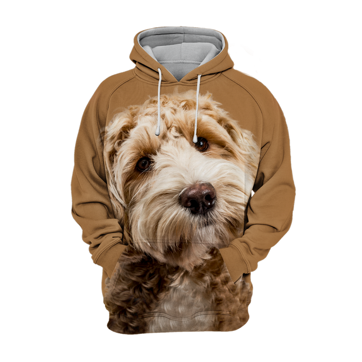 Unisex dog hoodie sweater in soft cotton blend, comfort fit for pets, large sizes available.