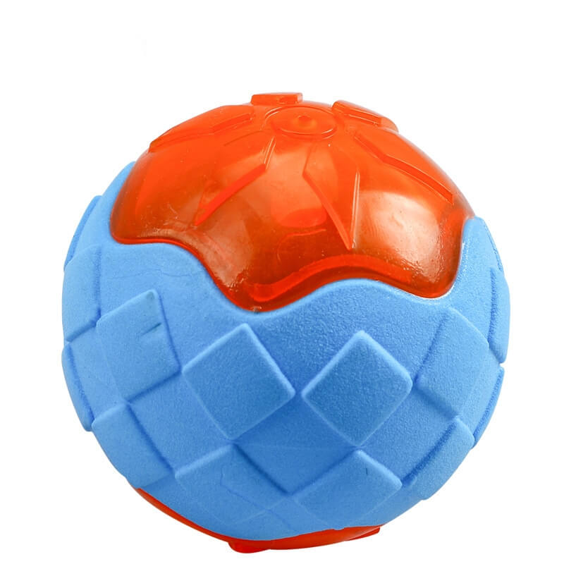 Pet supplies: interactive dog chew toy, floating, squeaky, made from TPR for outdoor fun.