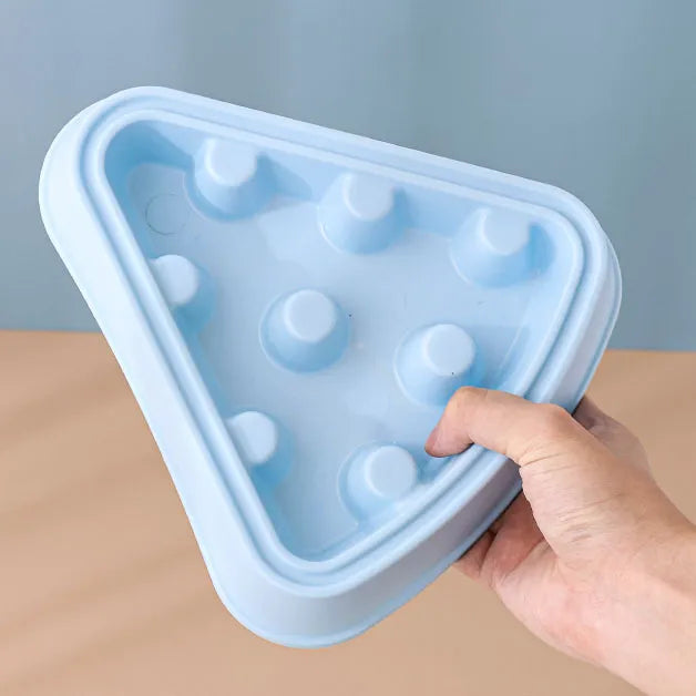 Collection of colorful interactive slow feeder dog bowls, essential pet supplies for healthy eating