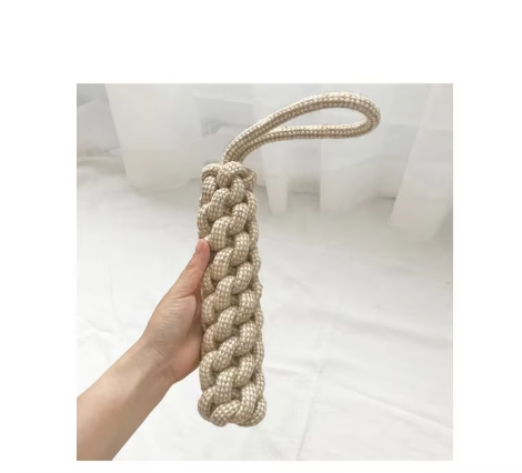 Variety of dog rope toys, promoting canine dental health, durable and non-toxic materials.